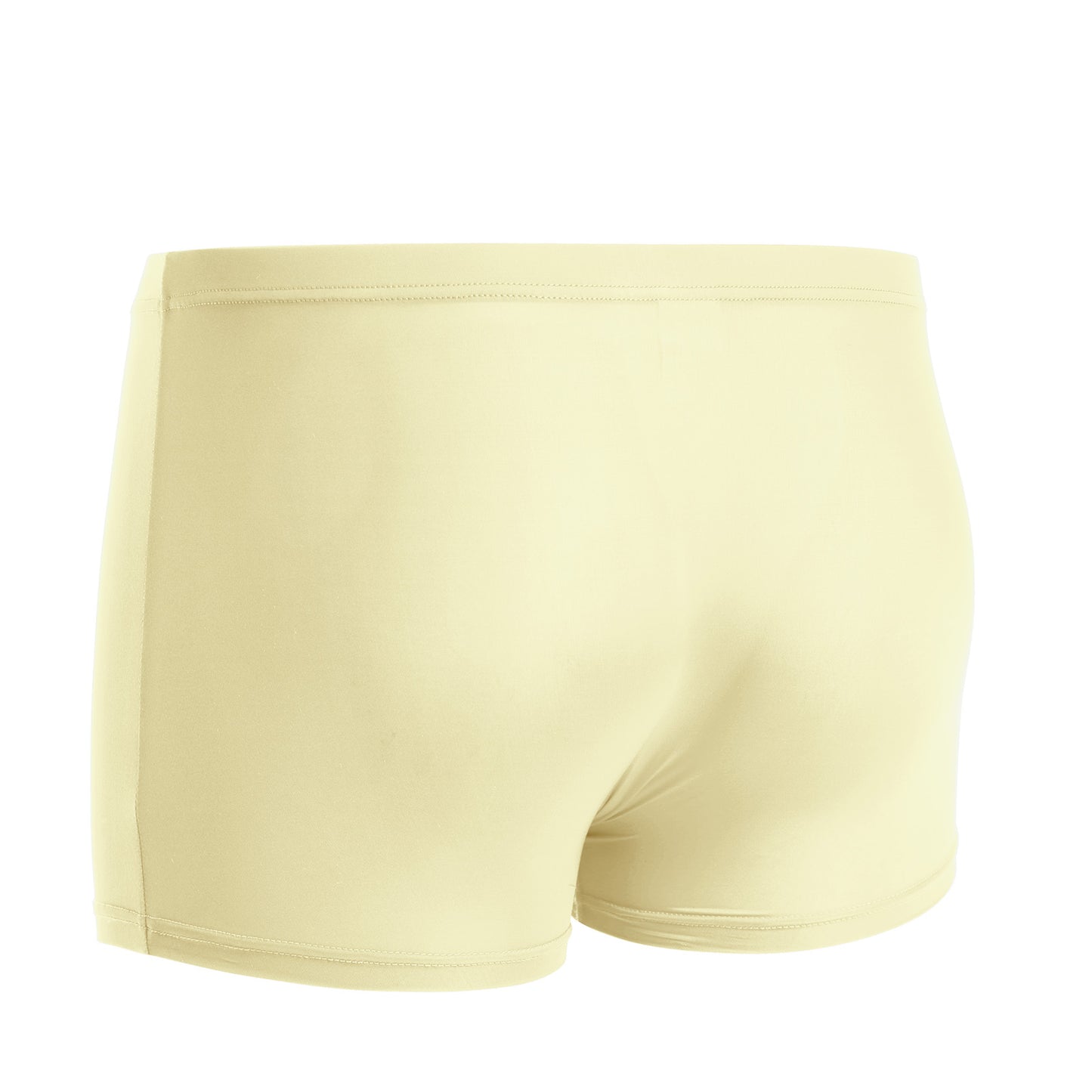 EDAGYM Mens Bulge Ball Pouch Boxer Briefs Underwear Sexy Ice Silk Underpants Bikini Shorts Seamless Trunks Thong Underpants