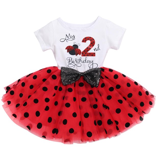 Baby Girls 1st Birthday Leisure Cake Smash Clothes, Short Shiny Letter Printed Sequin Bow Tulle Spliced Tutu Princess Dress