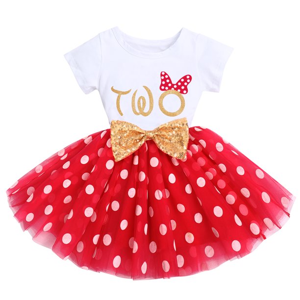 Baby Girls 1st Birthday Leisure Cake Smash Clothes, Short Shiny Letter Printed Sequin Bow Tulle Spliced Tutu Princess Dress
