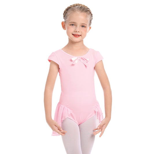 SIKWIN Ballet Camisole Skirted Leotards Tutu Dress for Girls Toddler Swan Lake Dance Leotards Gymnastics Ballet Princess Pageant Dress Kids Ballerina Costume for Performance Dancewear