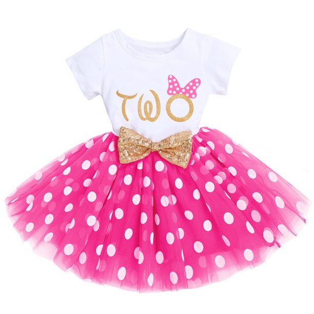 Baby Girls 1st Birthday Leisure Cake Smash Clothes, Short Shiny Letter Printed Sequin Bow Tulle Spliced Tutu Princess Dress